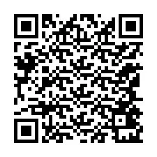 QR-Code für Telefonnummer +12145421766