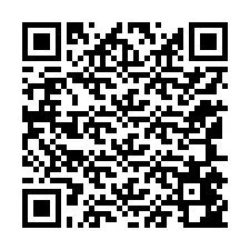 QR Code pour le numéro de téléphone +12145442506