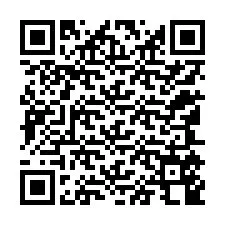 QR Code สำหรับหมายเลขโทรศัพท์ +12145548448