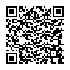 Código QR para número de teléfono +12145588509