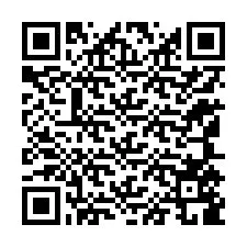 QR-код для номера телефона +12145589702