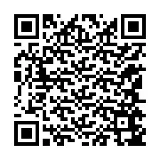 QR Code pour le numéro de téléphone +12145647672