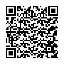 Código QR para número de teléfono +12145656744