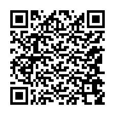 Código QR para número de telefone +12145658976