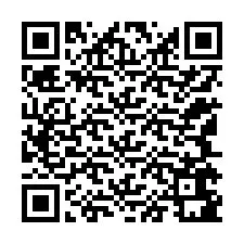 Codice QR per il numero di telefono +12145681924