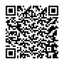 QR код за телефонен номер +12145689891