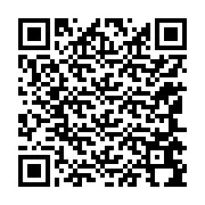 Código QR para número de telefone +12145694312