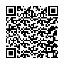 Código QR para número de teléfono +12145764315