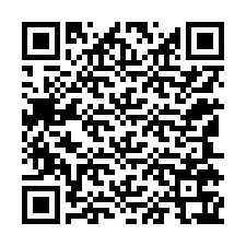 QR код за телефонен номер +12145767944