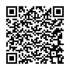 QR-Code für Telefonnummer +12145768706