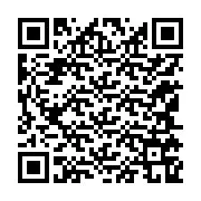 Código QR para número de telefone +12145769472