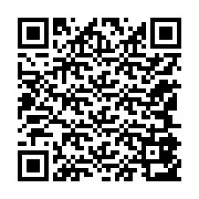 QR-код для номера телефона +12145853836