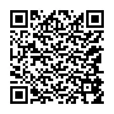 Código QR para número de telefone +12145854468