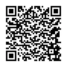 QR-Code für Telefonnummer +12145867513