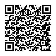 Codice QR per il numero di telefono +12145871277