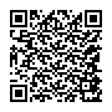 QR-code voor telefoonnummer +12145871278