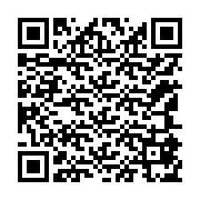 Kode QR untuk nomor Telepon +12145875001