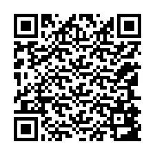 QR-код для номера телефона +12145883549