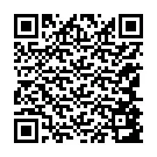 Kode QR untuk nomor Telepon +12145883732