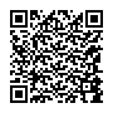 QR-код для номера телефона +12145884152