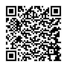 QR-koodi puhelinnumerolle +12145884628