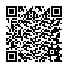 Kode QR untuk nomor Telepon +12145886034