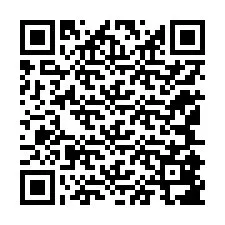 Codice QR per il numero di telefono +12145887132