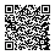 QR Code สำหรับหมายเลขโทรศัพท์ +12145887268