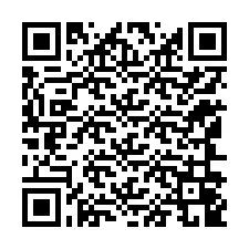 QR Code สำหรับหมายเลขโทรศัพท์ +12146049012