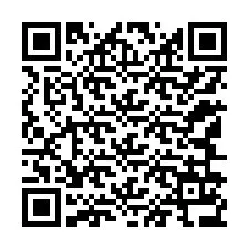 QR Code สำหรับหมายเลขโทรศัพท์ +12146136430