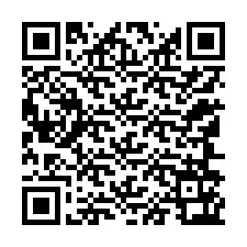 Kode QR untuk nomor Telepon +12146163618