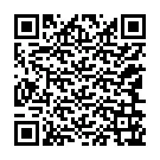 Kode QR untuk nomor Telepon +12146167028