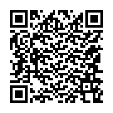 Kode QR untuk nomor Telepon +12146168576