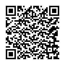 QR Code สำหรับหมายเลขโทรศัพท์ +12146179829