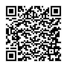 QR Code สำหรับหมายเลขโทรศัพท์ +12146179876