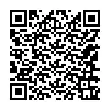 QR Code สำหรับหมายเลขโทรศัพท์ +12146361877