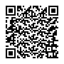 電話番号のQRコード +12146361884
