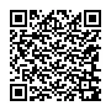 QR kód a telefonszámhoz +12146381206