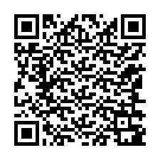 QR kód a telefonszámhoz +12146381486