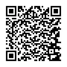 QR-koodi puhelinnumerolle +12146383722