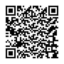 QR Code สำหรับหมายเลขโทรศัพท์ +12146384801