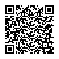 QR-koodi puhelinnumerolle +12146387576