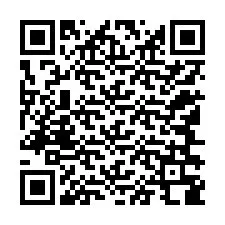 Código QR para número de teléfono +12146388238