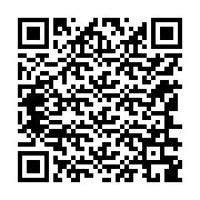 QR-Code für Telefonnummer +12146389142