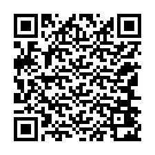 Kode QR untuk nomor Telepon +12146422334