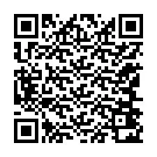 QR-koodi puhelinnumerolle +12146422336