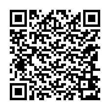 Kode QR untuk nomor Telepon +12146423066