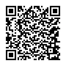 QR-код для номера телефона +12146423073