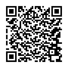 Kode QR untuk nomor Telepon +12146438335