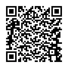 QR-Code für Telefonnummer +12146444332